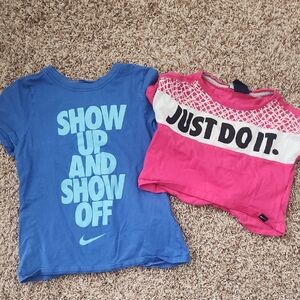 Nike Kids Blue Graphic T-Shirt